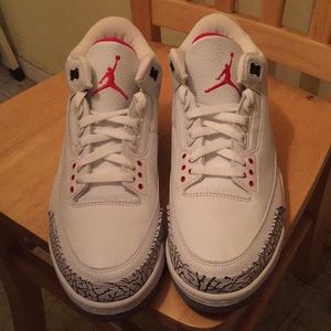 Air Jordan III Retro White/Cement Grey 2003